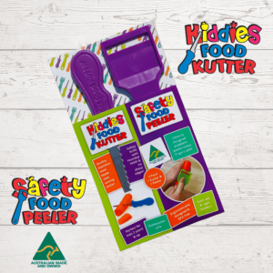 Twin Pack - 1 Kiddies Food Kutters and 1 Safety Food Peelers
