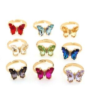 Butterfly Adjustable  Fidget Ring